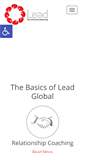 Mobile Screenshot of lead-global.com
